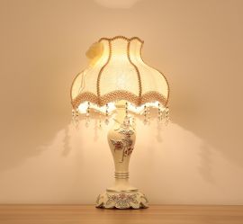 Bordlampe Petunia gul
